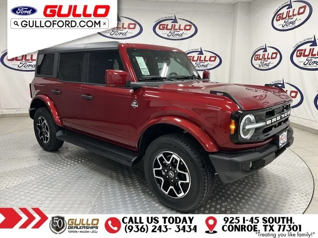 New 2026 Ruby Red Metallic Tinted Clearcoat Ford Outer Banks image 1