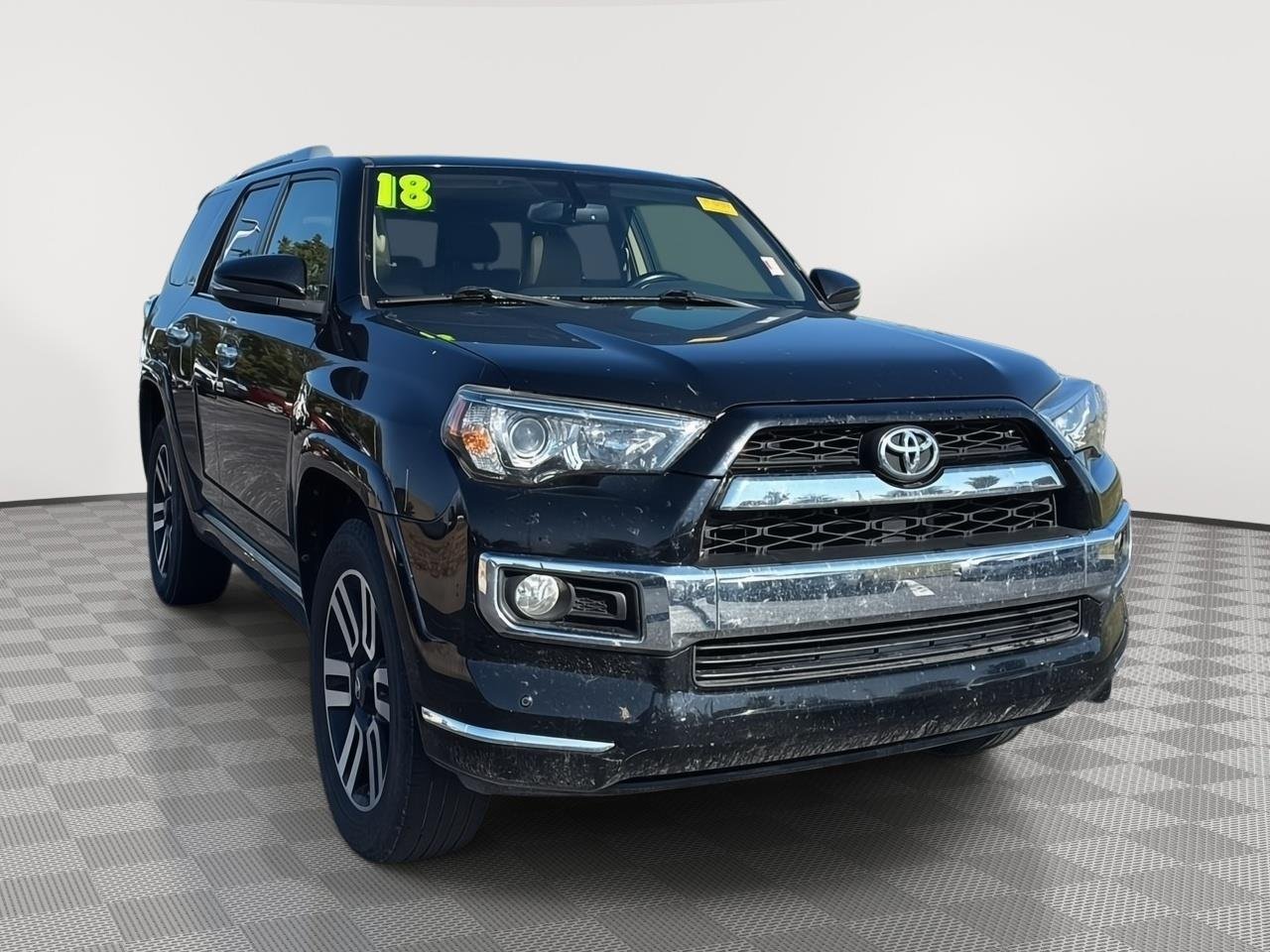 Used 2018 Midnight Black Metallic Toyota Limited image 1