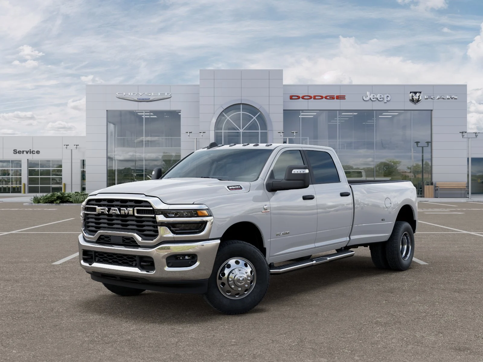 New 2026 Bright White Clear-Coat Exterior Paint RAM Big Horn image 27