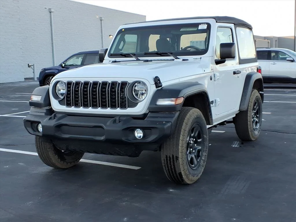 New 2026 Bright White Clearcoat Jeep Sport image 2