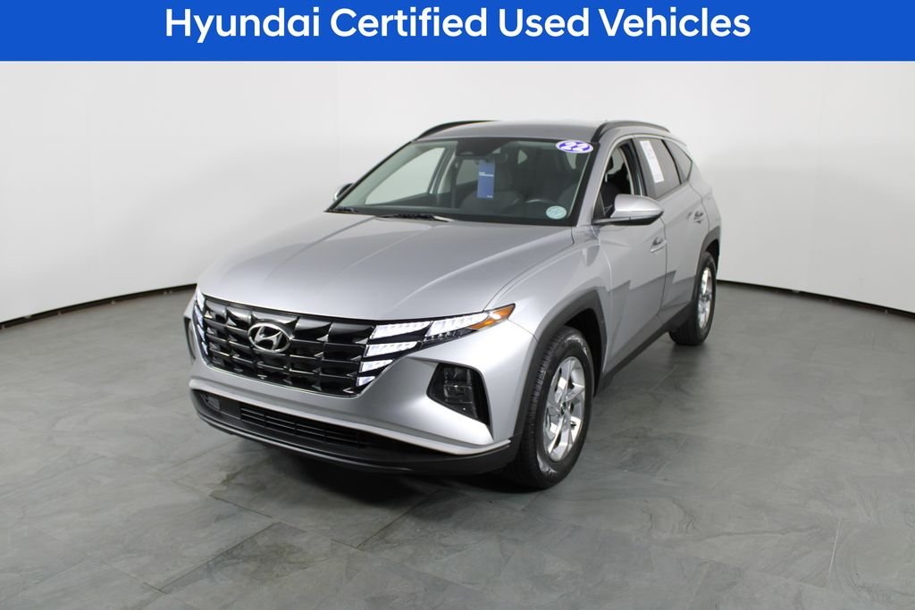 Certified Used 2022 Silver Hyundai SEL image 2