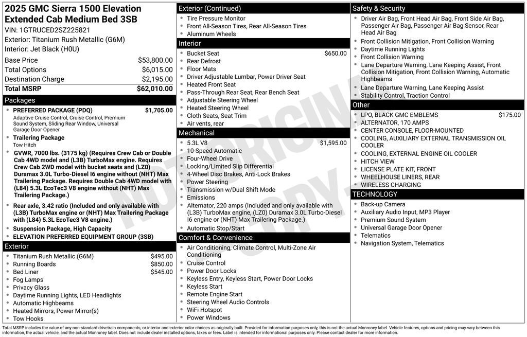 2025 GMC Sierra 1500 Elevation - Photo 6