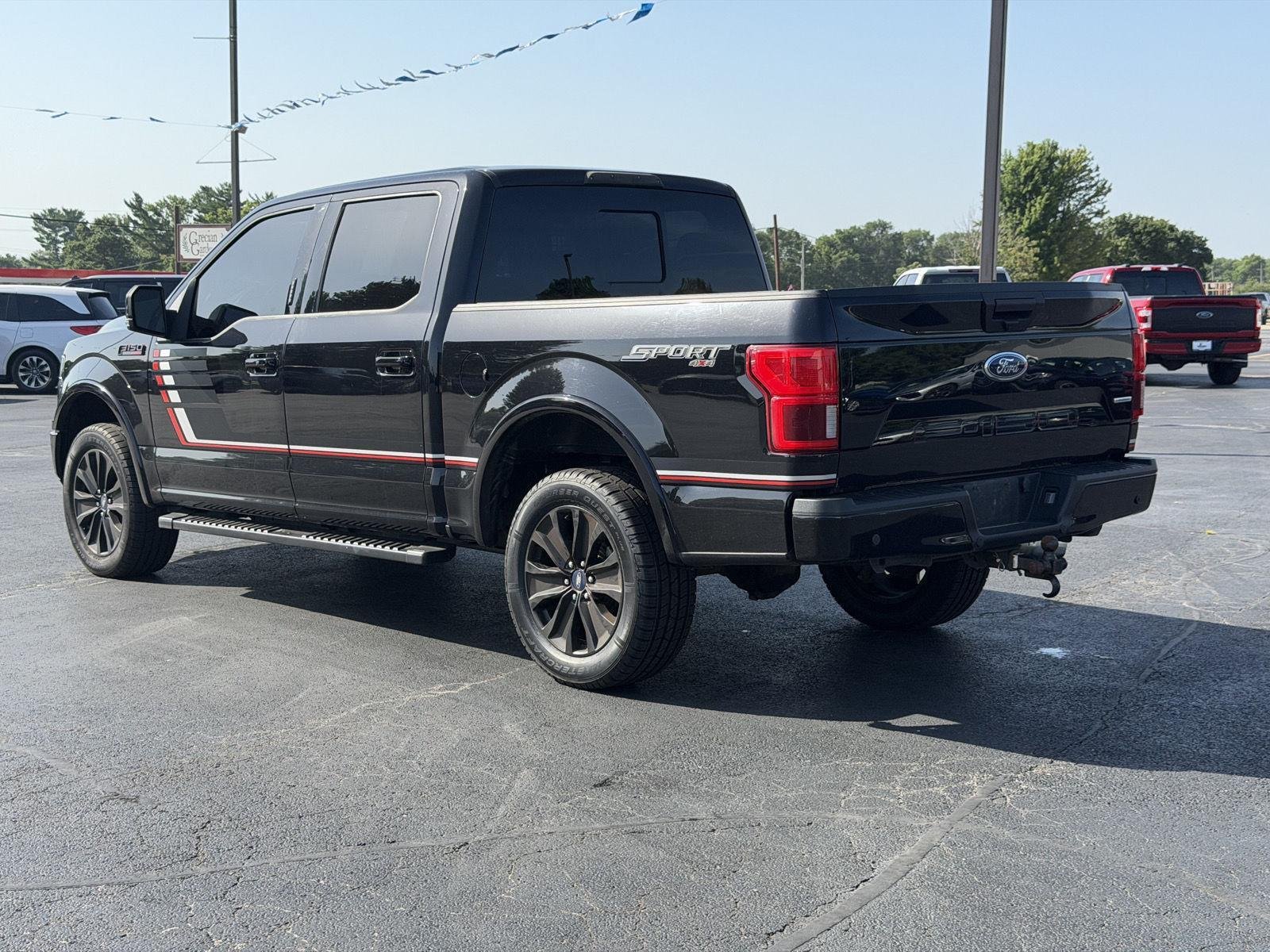 Used 2020 Agate Black Metallic Ford LARIAT image 6