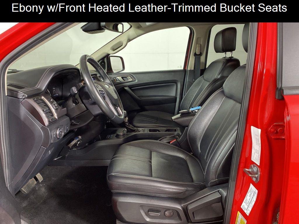 Used 2021 Rapid Red Metallic Tinted Clea Ford Lariat image 9