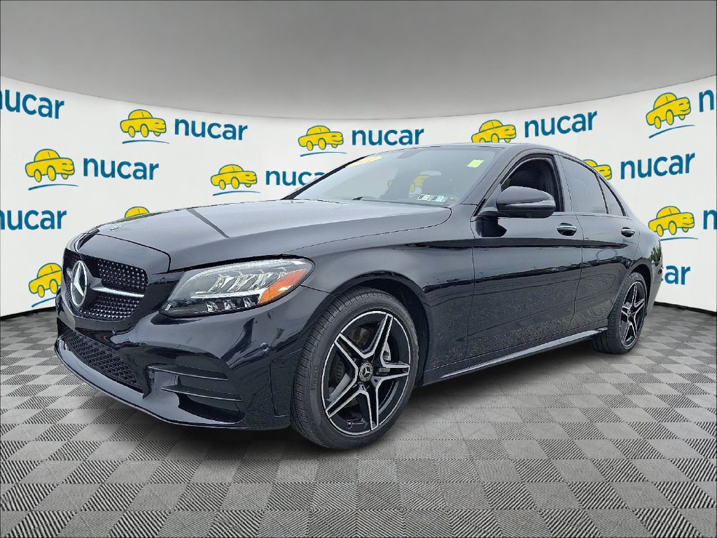 Used 2021 Black Mercedes-Benz C 300 image 3