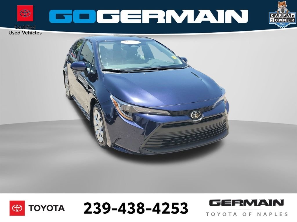 Certified Used 2026 Blue Toyota LE image 48