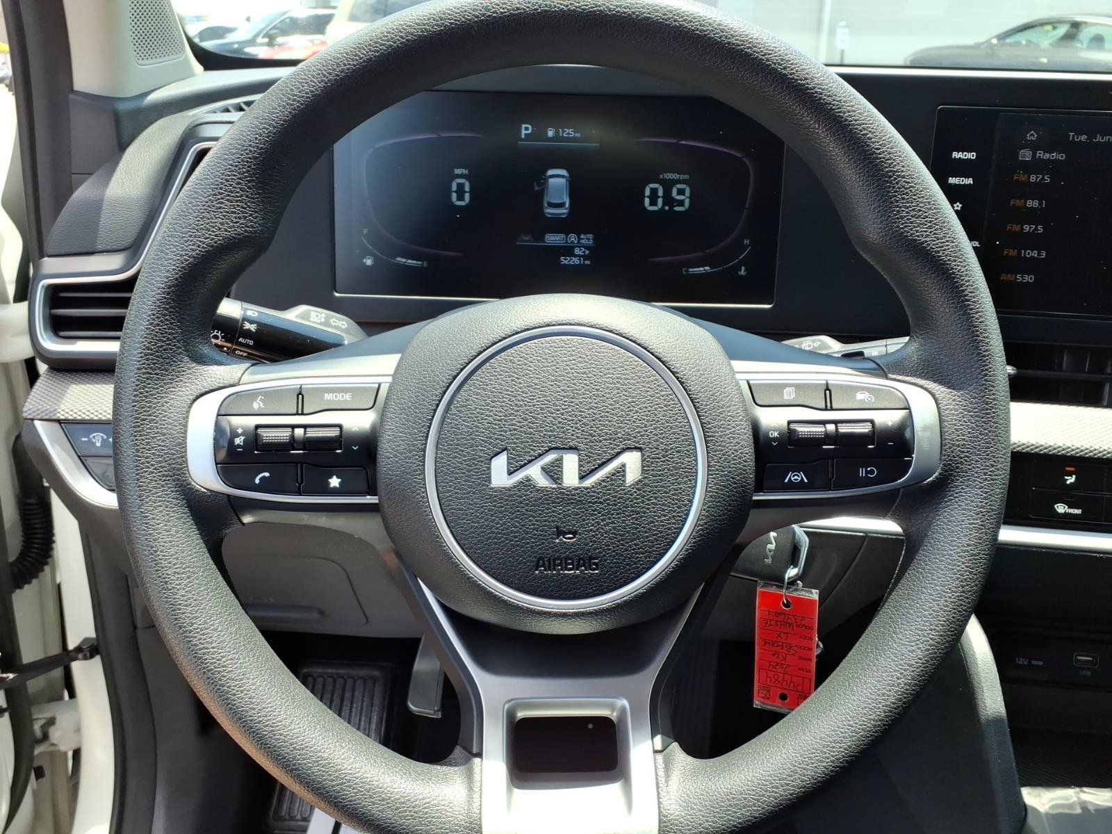 Certified Used 2024 Snow White Pearl Kia LX image 9