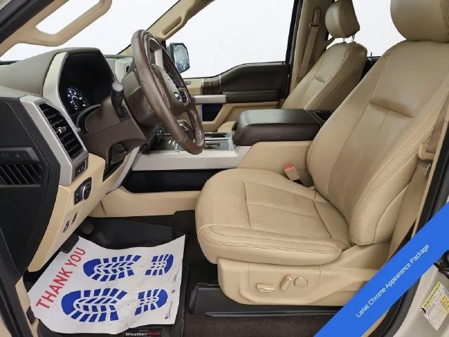 Used 2018 White Gold Ford Lariat image 12