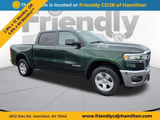 New 2026 Serrano-Green Metallic Exterior Paint RAM Big Horn/Lone Star image 3