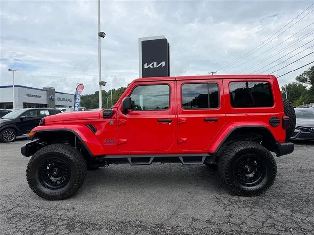 Used 2025 Red Jeep Sahara 4xe image 4
