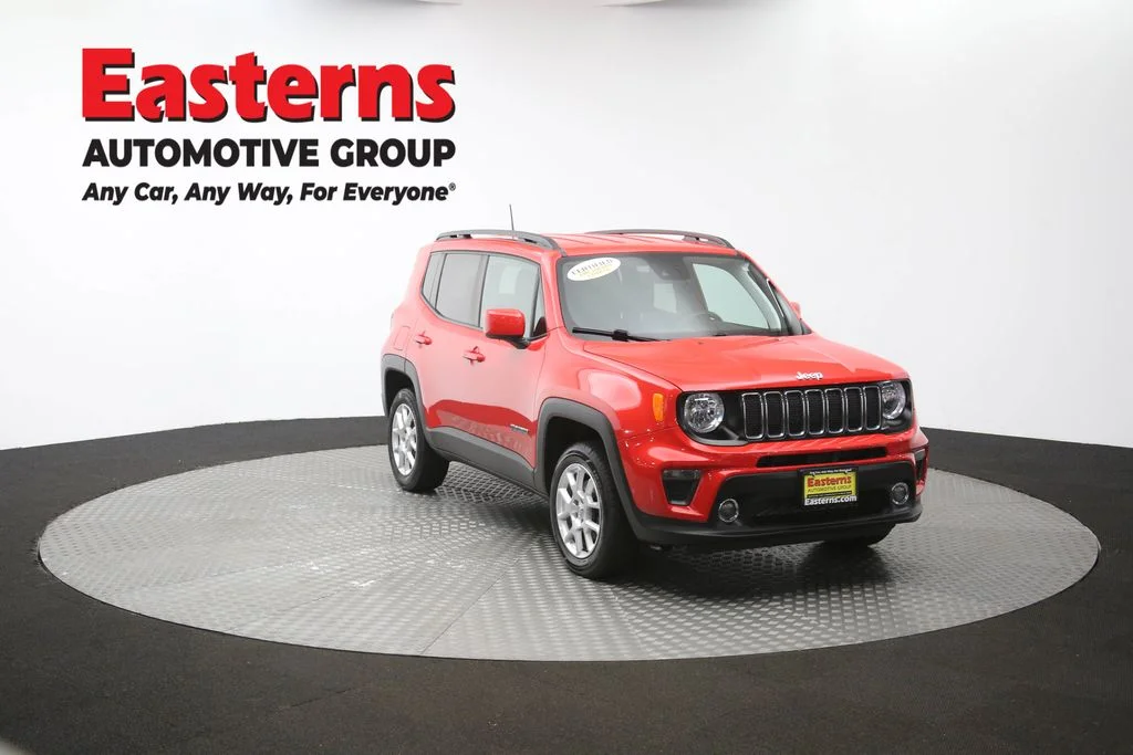 Used 2021 Red Jeep Latitude image 51