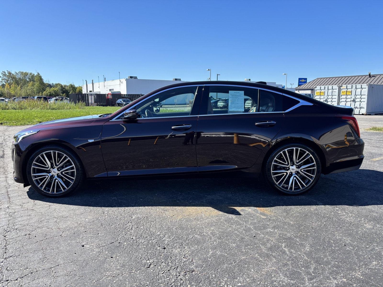 Used 2021 Garnet Metallic Cadillac Premium Luxury image 4