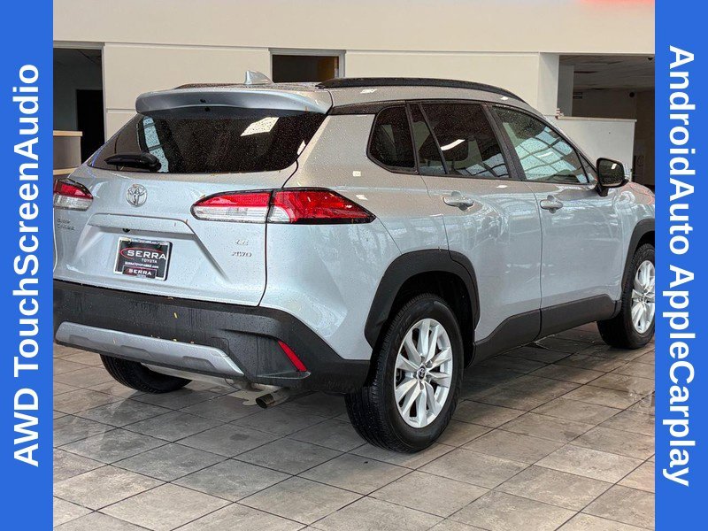 Used 2022 Silver Toyota LE image 3