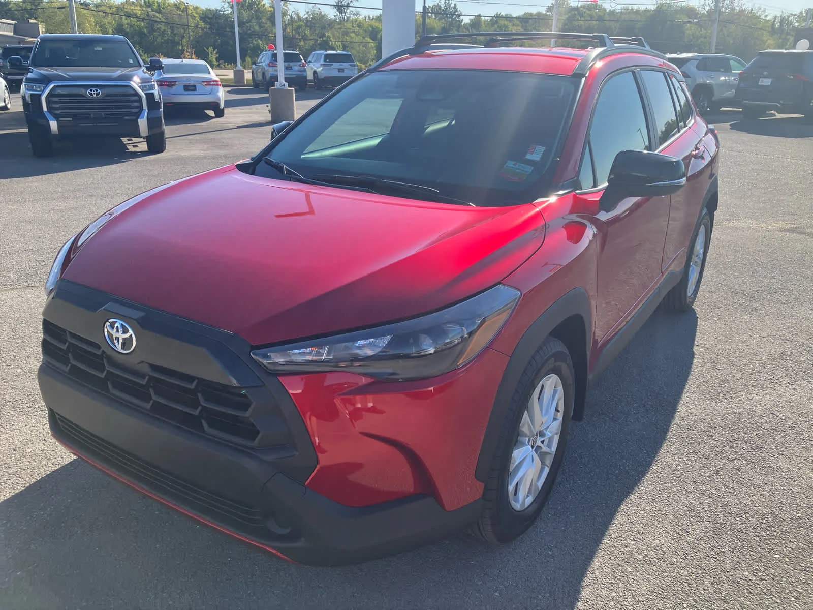 Certified Used 2026 Soul Red Crystal Toyota LE image 5