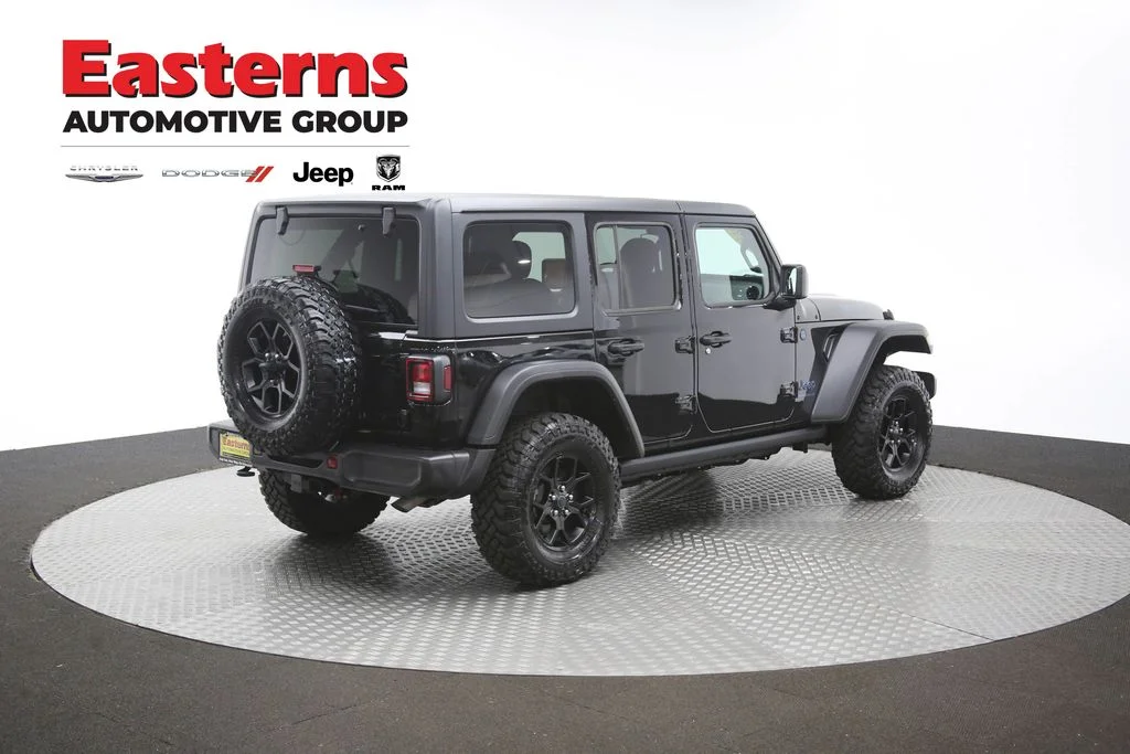 Used 2025 Black Jeep Willys 4xe image 41