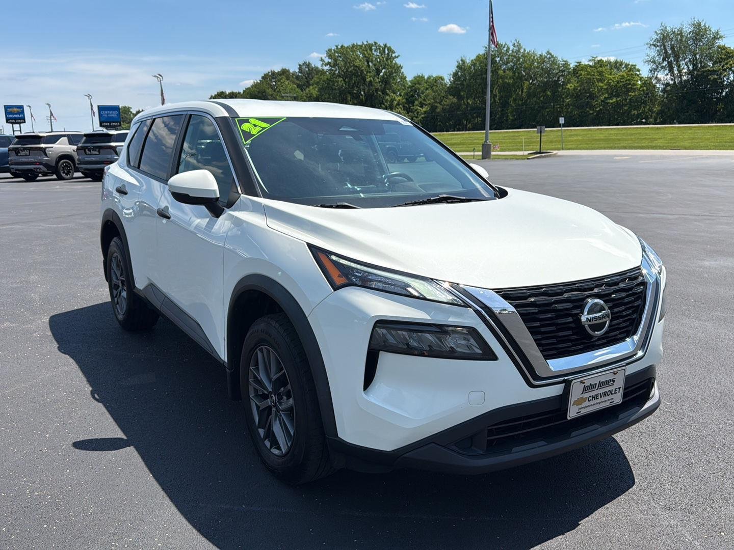 Used 2021 Nissan Rogue S with VIN 5N1AT3AAXMC684480 for sale in Corydon, IN