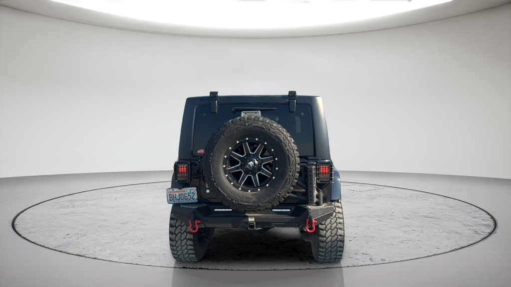 Used 2015 Black Jeep Unlimited Sahara image 6