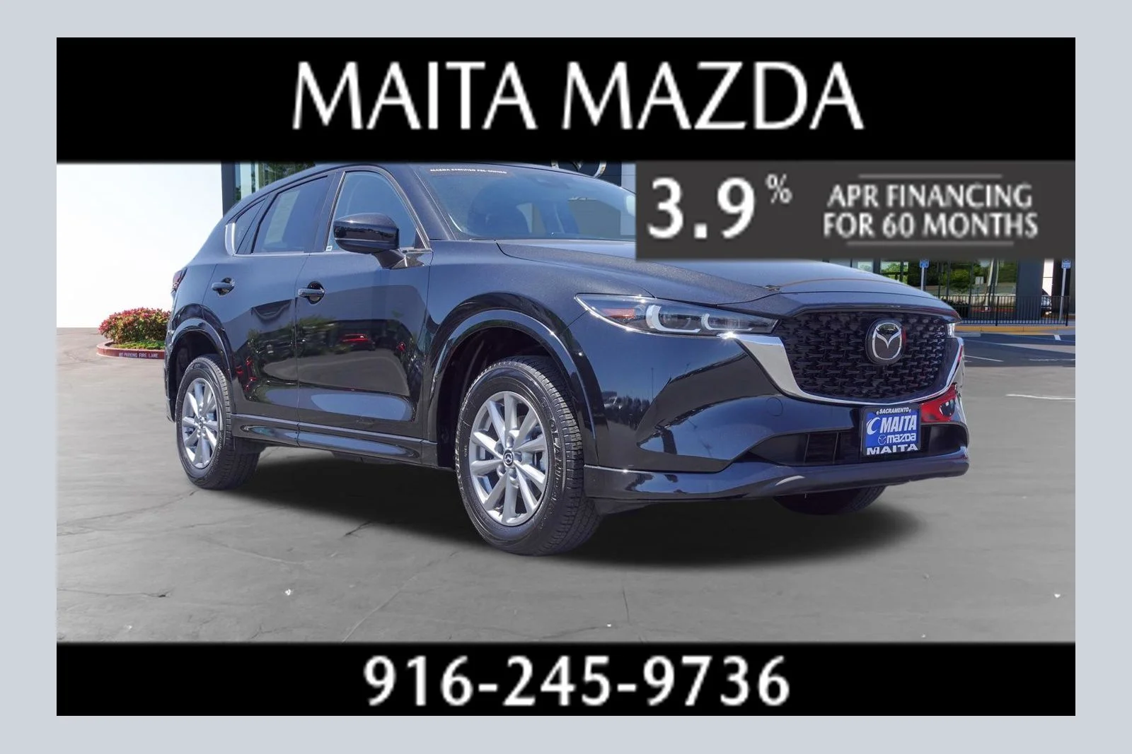 Certified Used 2025 Jet Black Mica Mazda 2.5 S Preferred Package image 1