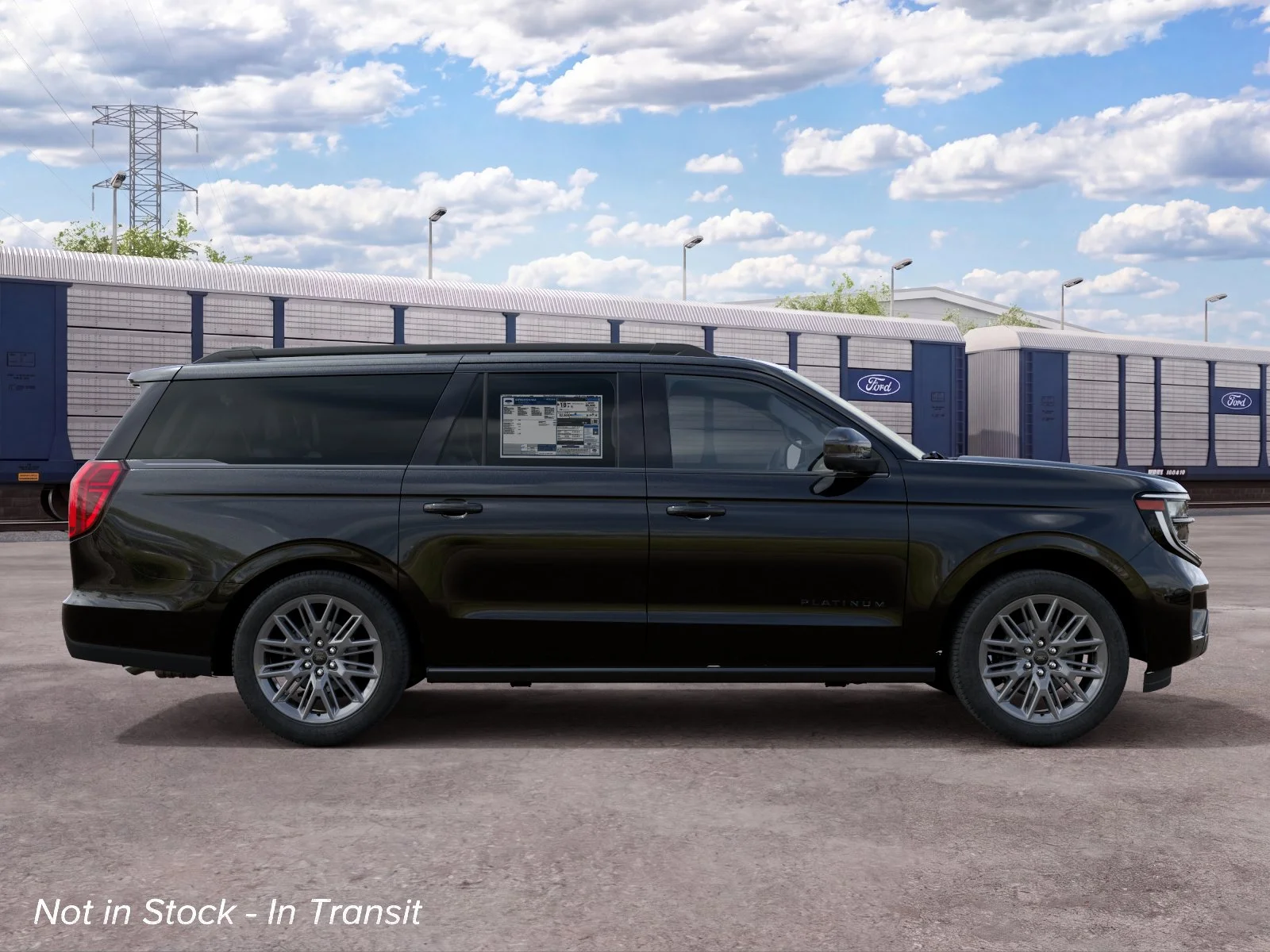 New 2027 Agate Black Metallic Ford MAX Platinum image 5