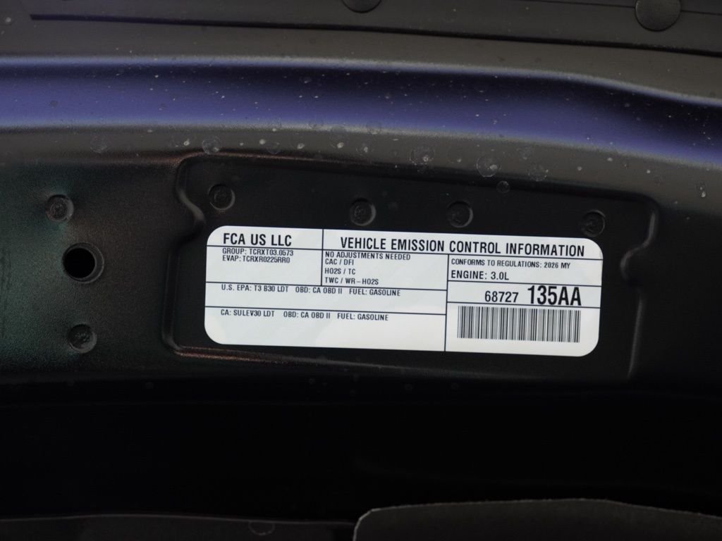 New 2026 Diamond Black Crystal Pearl-Coat Exterior Paint RAM RHO image 29