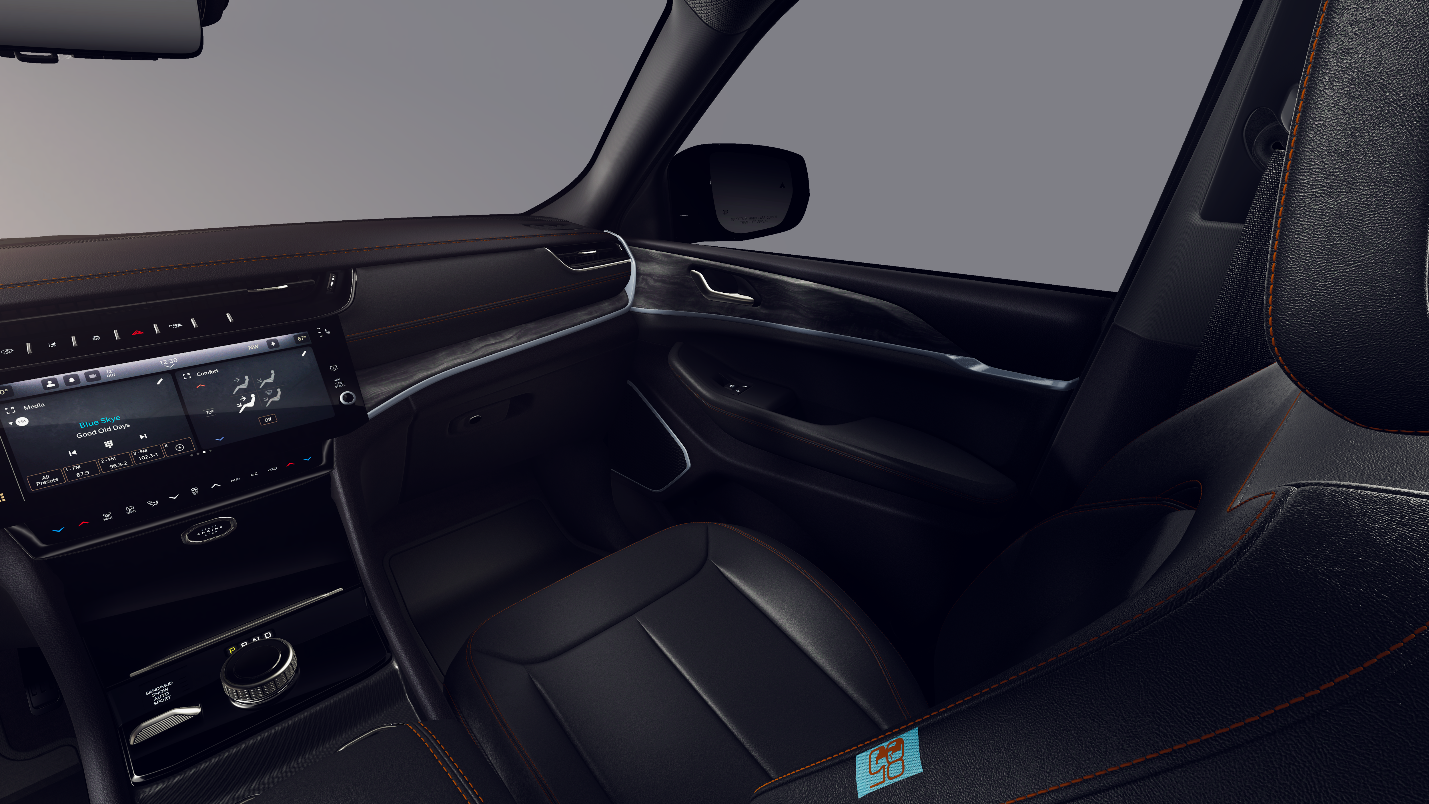 New 2026 Diamond Black Crystal Pearl-Coat Exterior Paint Jeep  image 19