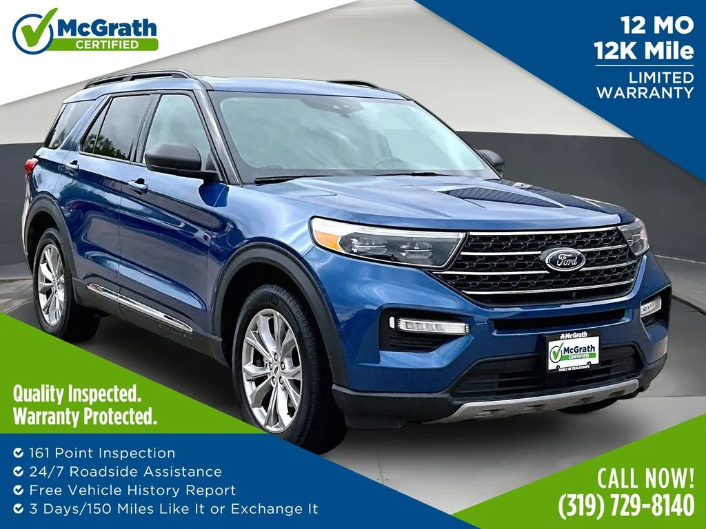 Used 2023 Blue Ford XLT image 1