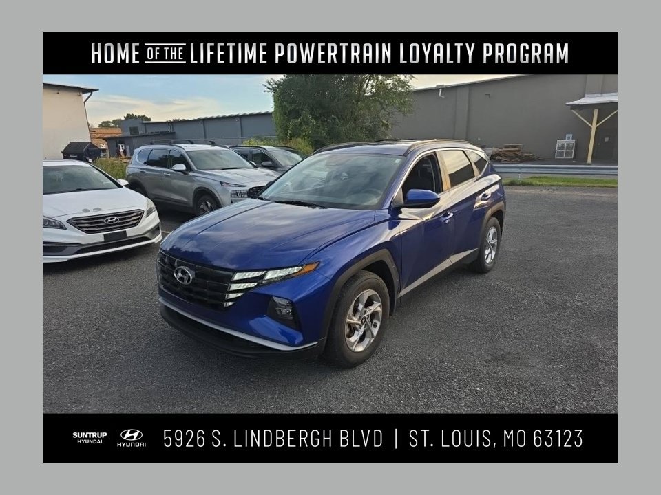 Used 2024 Blue Metallic Hyundai SEL image 1