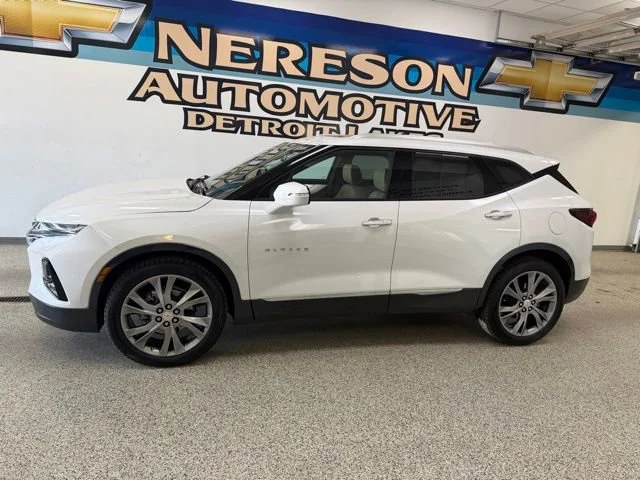 Used 2022 Chevrolet Blazer Premier with VIN 3GNKBLRS0NS238091 for sale in Detroit Lakes, Minnesota