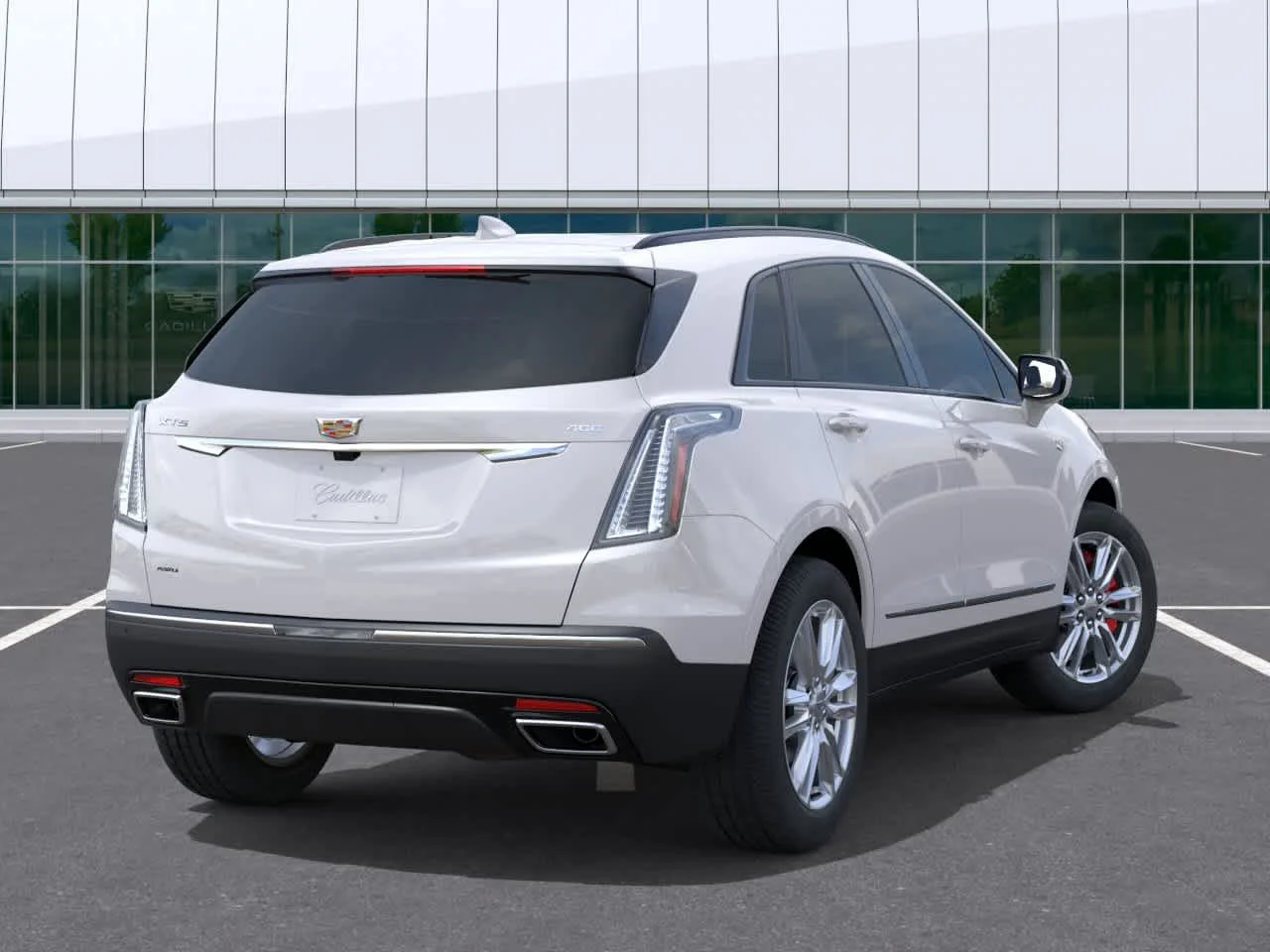New 2026 Crystal White Tricoat Cadillac Sport image 4