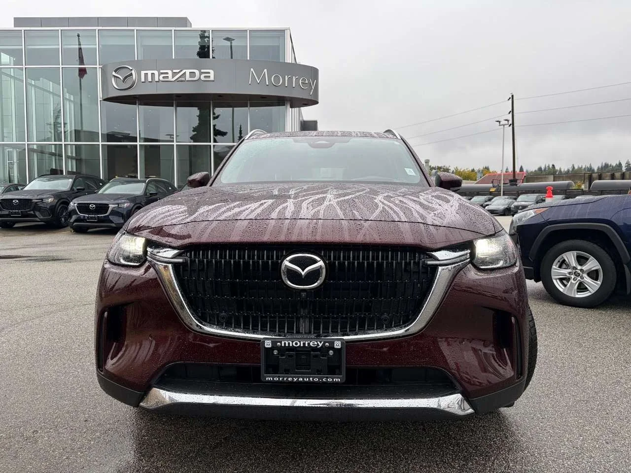Used 2024 Artisan Red Crystal Metallic Mazda GT Save at the pump with a PHEV! Top of the line GT model. Check it out image 2