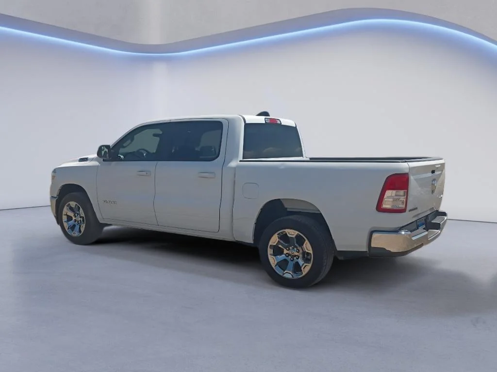 Used 2022 Bright White Clearcoat Ram Big Horn image 3