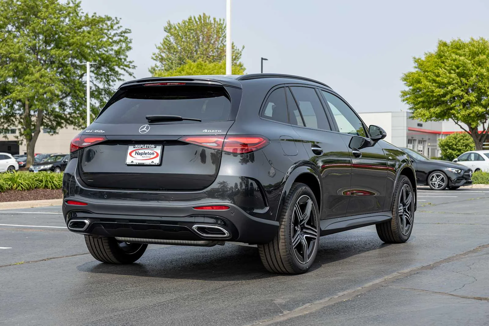 New 2025 Graphite Grey Metallic Mercedes-Benz GLC 350 image 5