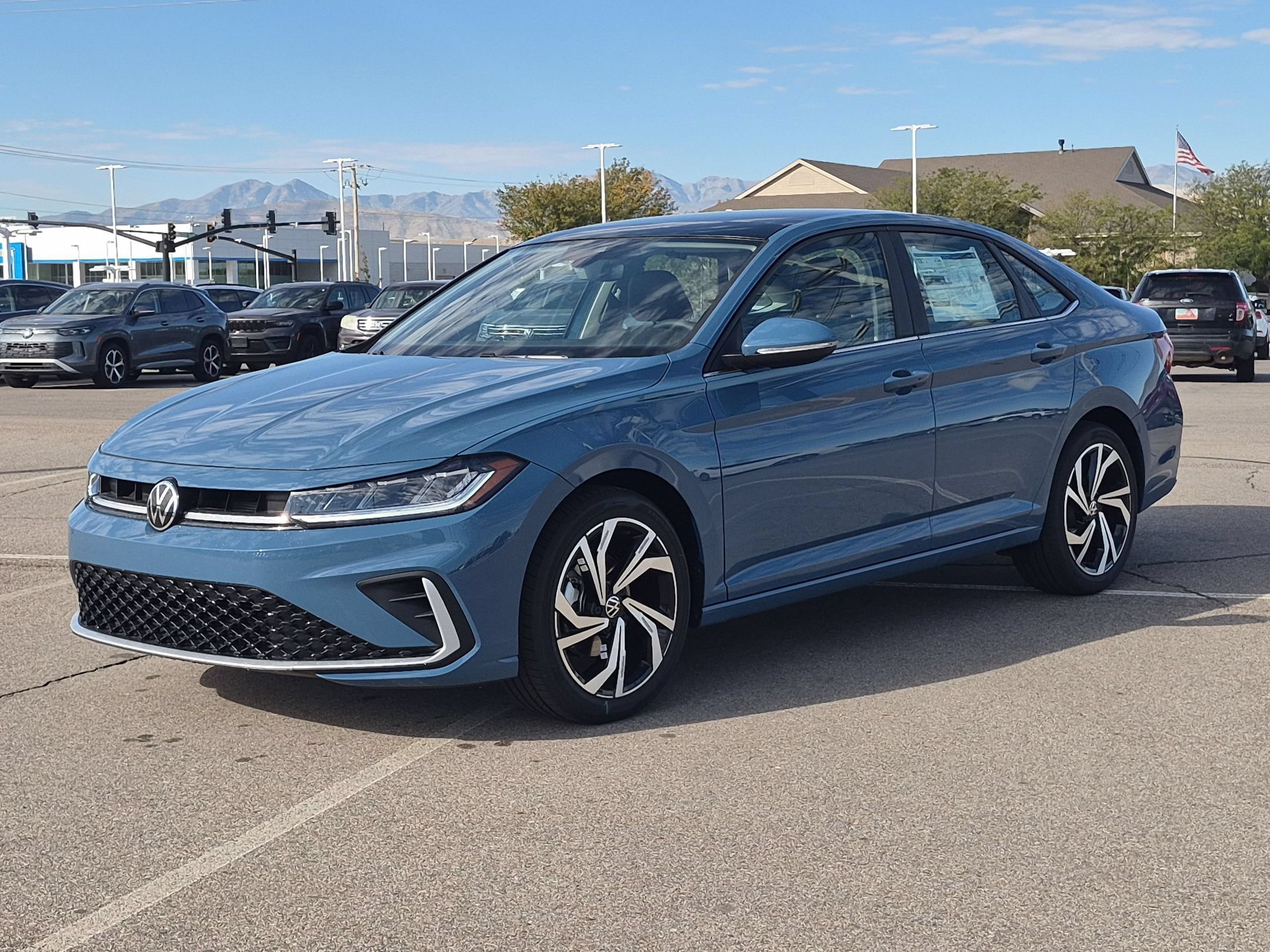New 2027 Monterey Blue Pearl Volkswagen SEL image 8