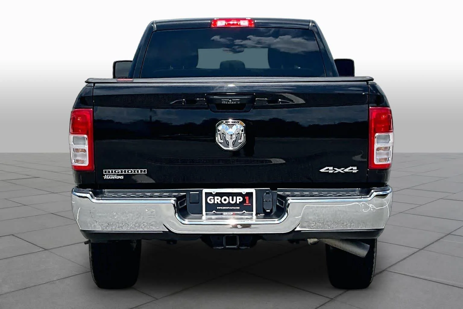 Used 2024 Diamond Black Crystal Pearlcoat Ram Big Horn image 5