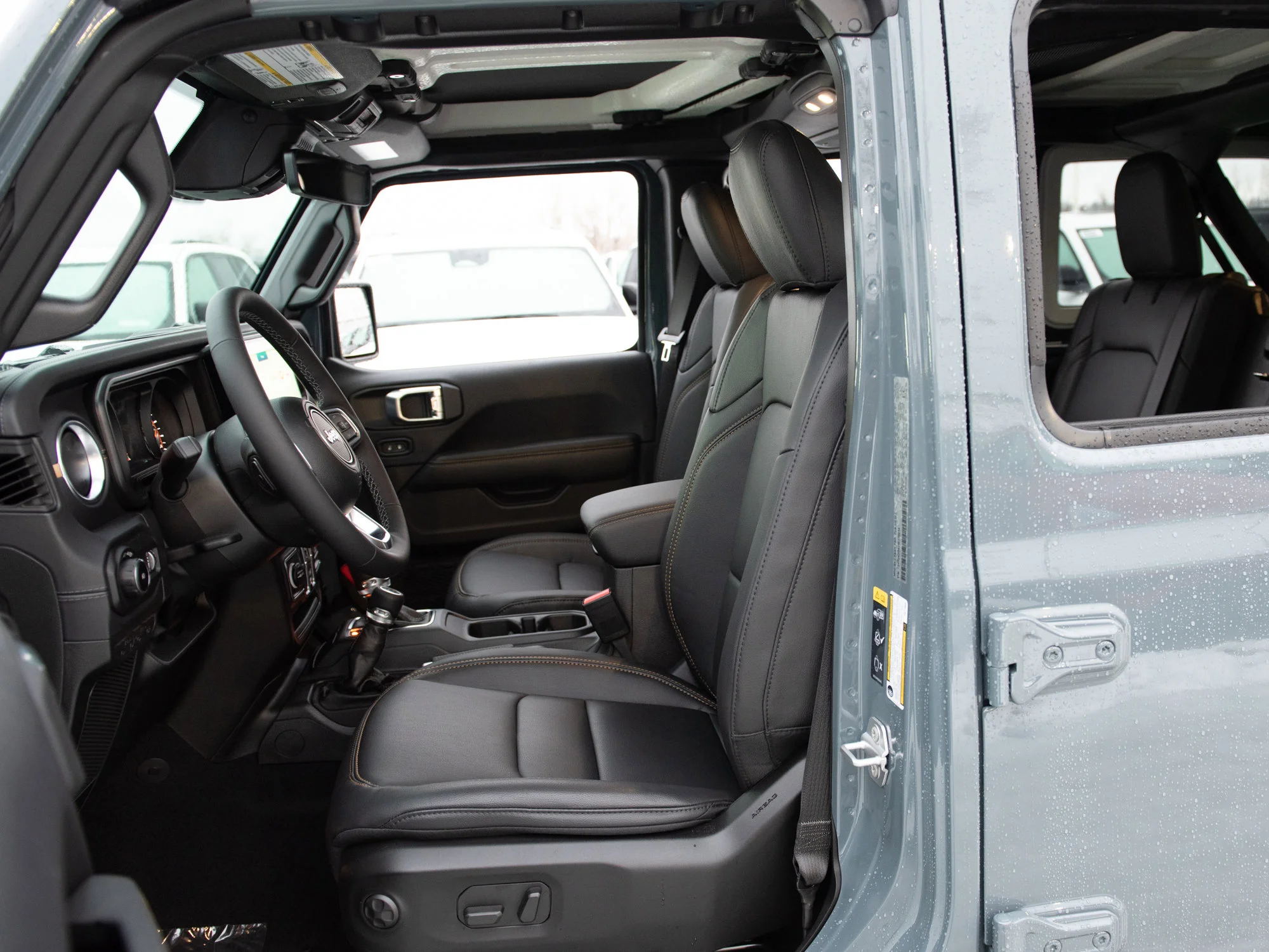 Used 2026 Dark blue Jeep Sahara* 4 Door 4x4, McKinley Leather Seats, Safety Group, Off Road Camera image 19