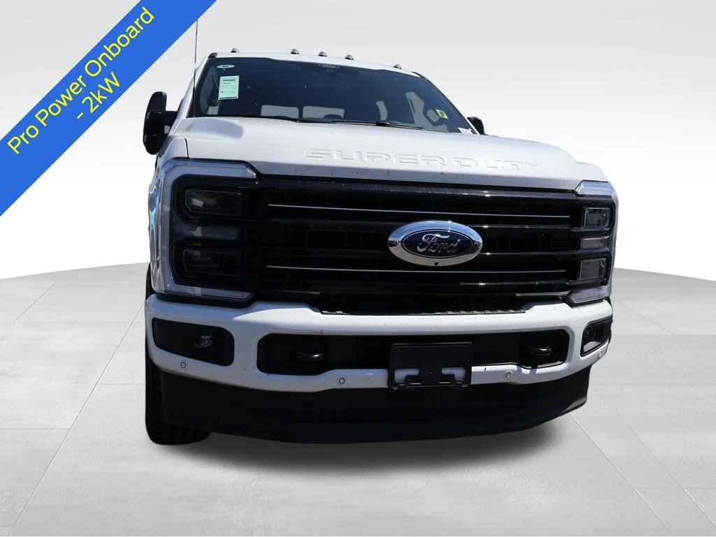 New 2026 Star White Metallic Tri-Coat Ford F-350® Platinum® image 10