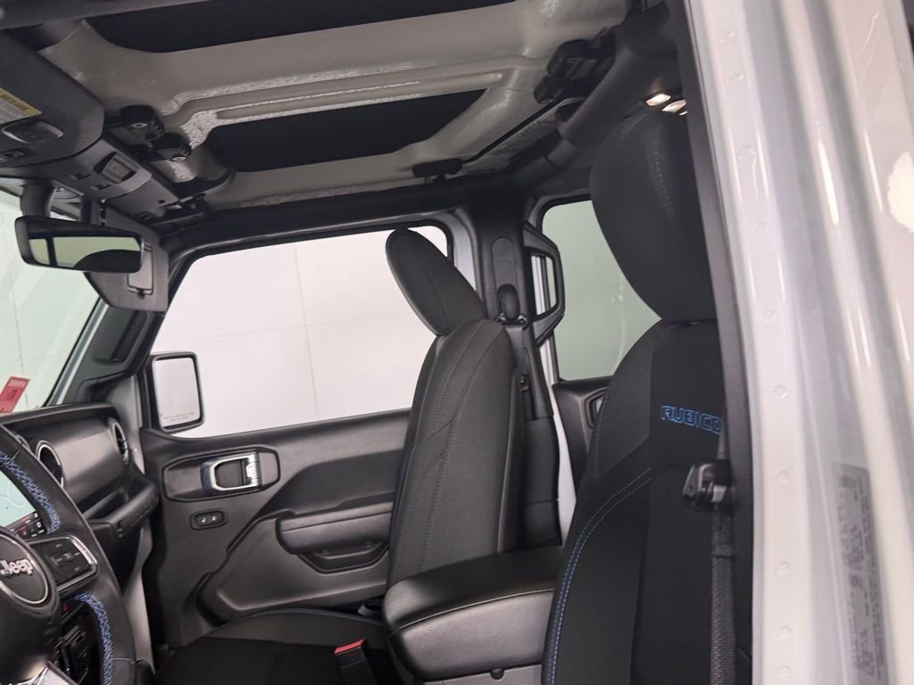 Used 2023 White Jeep Rubicon 4xe image 28