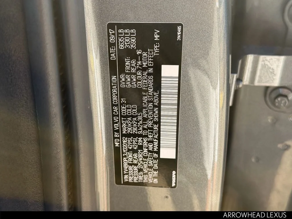 Used 2018 Gray Volvo T8 Inscription image 30