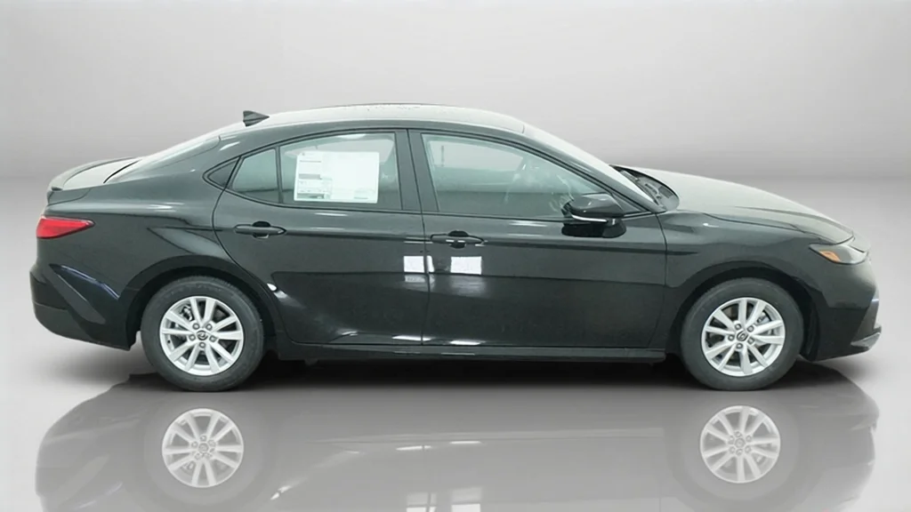 New 2026 Midnight Black Metallic Toyota LE image 7