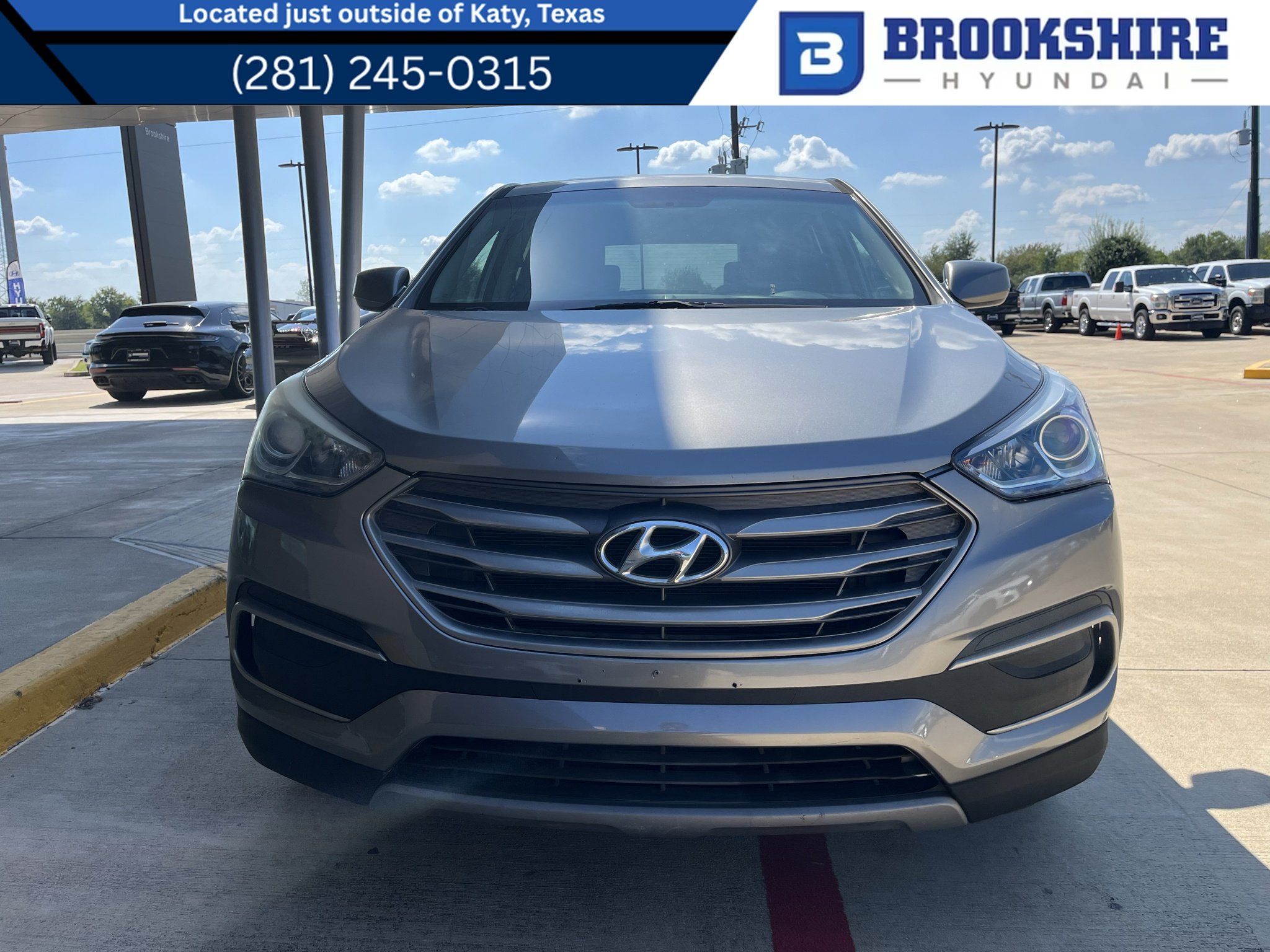 Used 2017 Mineral Gray Hyundai 2.4L image 1
