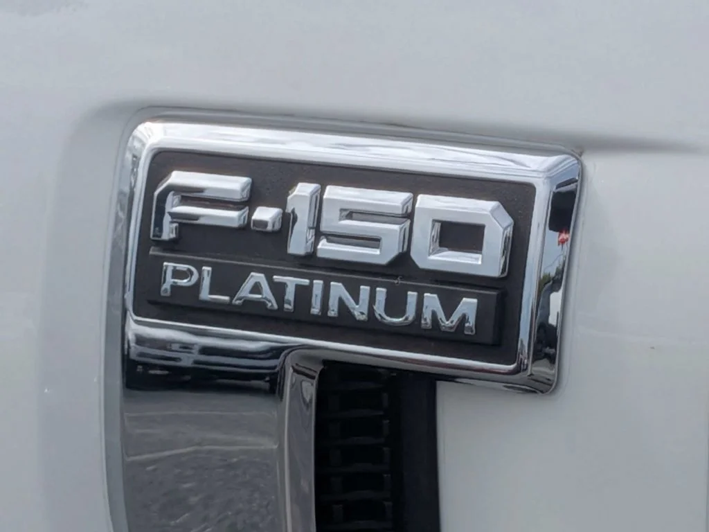 Certified Used 2022 White Metallic Ford Platinum image 13
