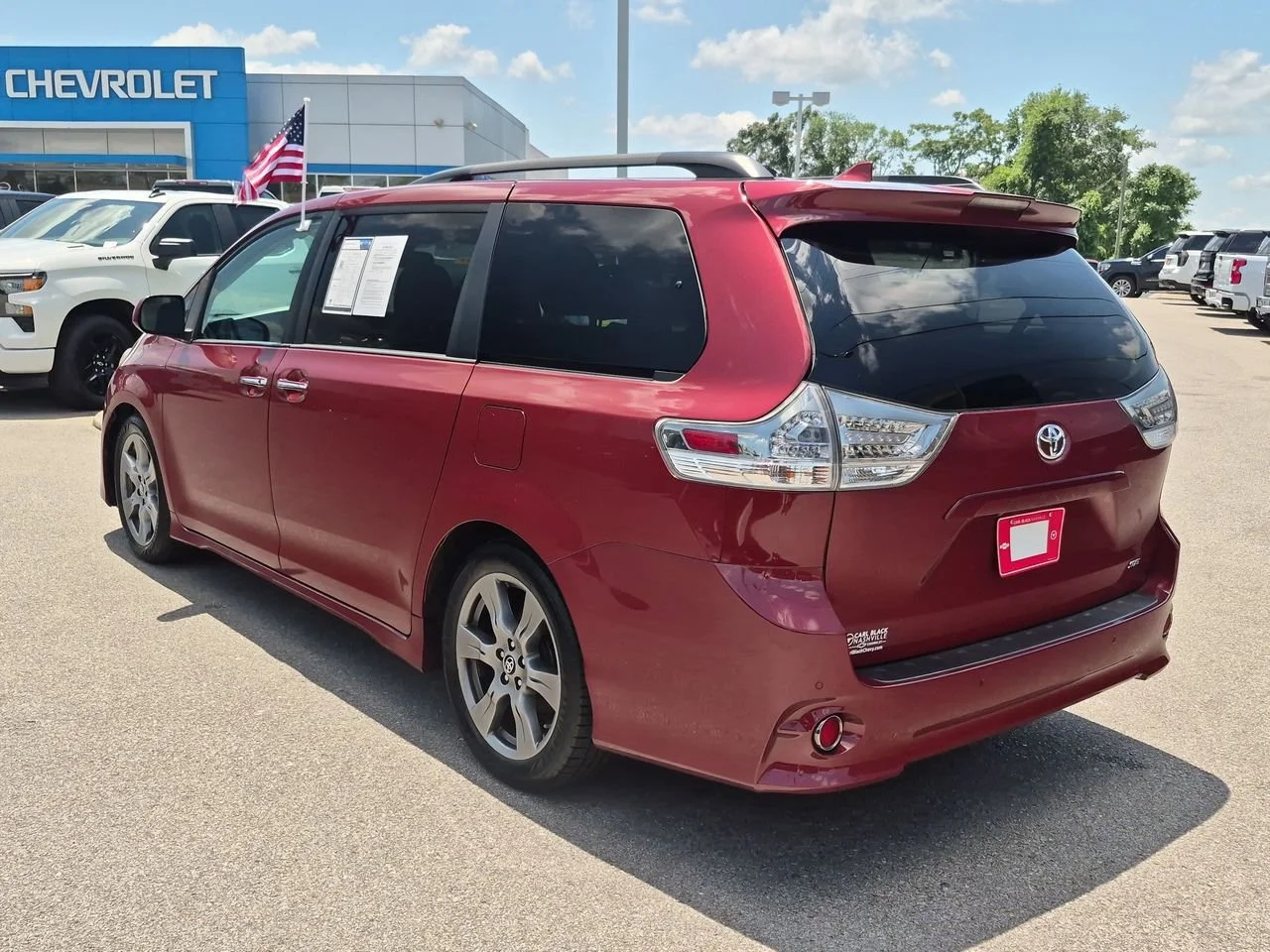 Used 2019 Red Toyota SE image 6