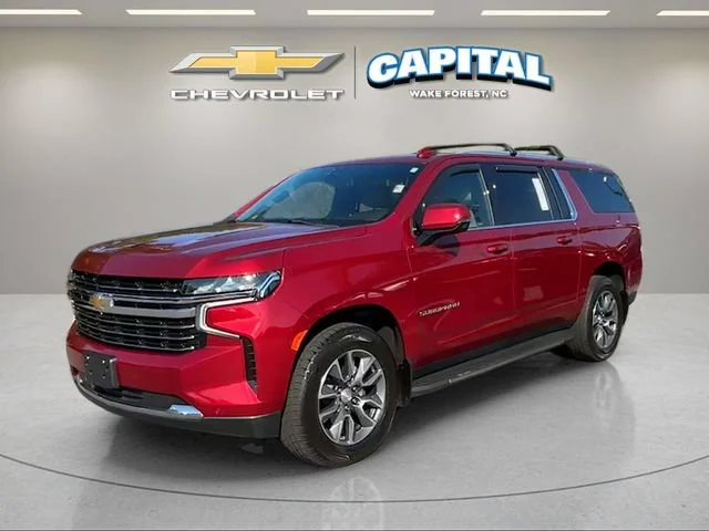 Used 2021 CHERRY RED TINTCOAT Chevrolet LT image 1
