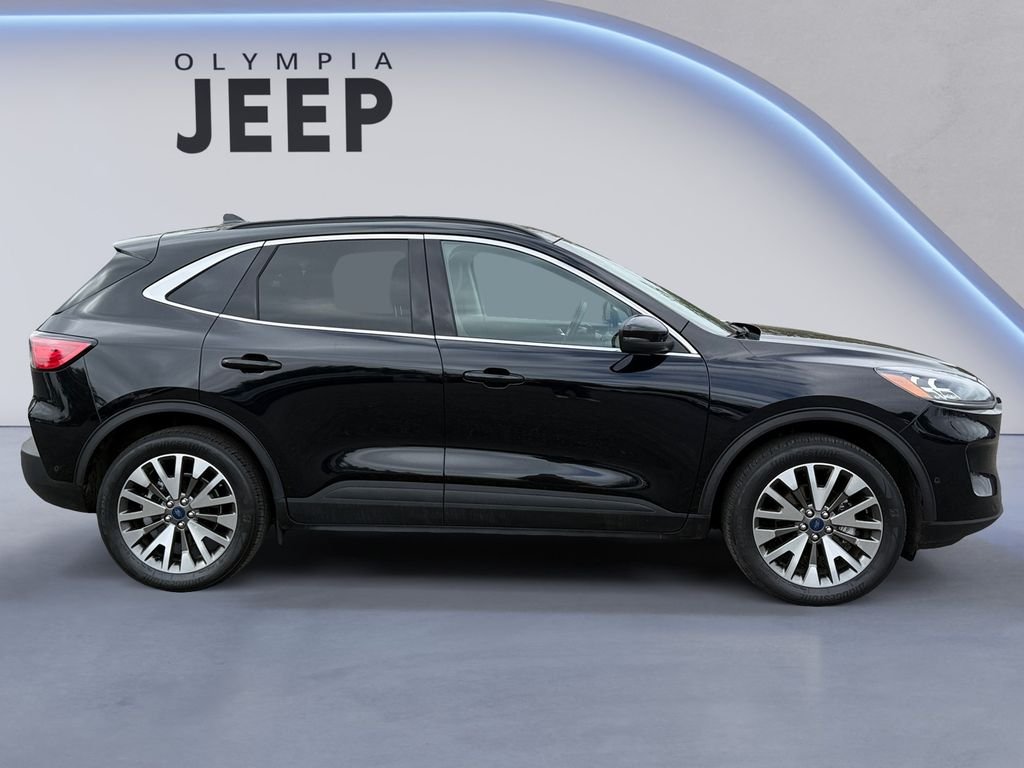 Used 2020 Black Ford Titanium image 8