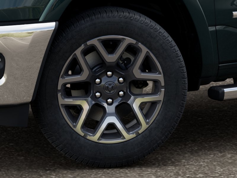 New 2027 Serrano-Green Metallic Exterior Paint RAM Laramie Crew Cab 5