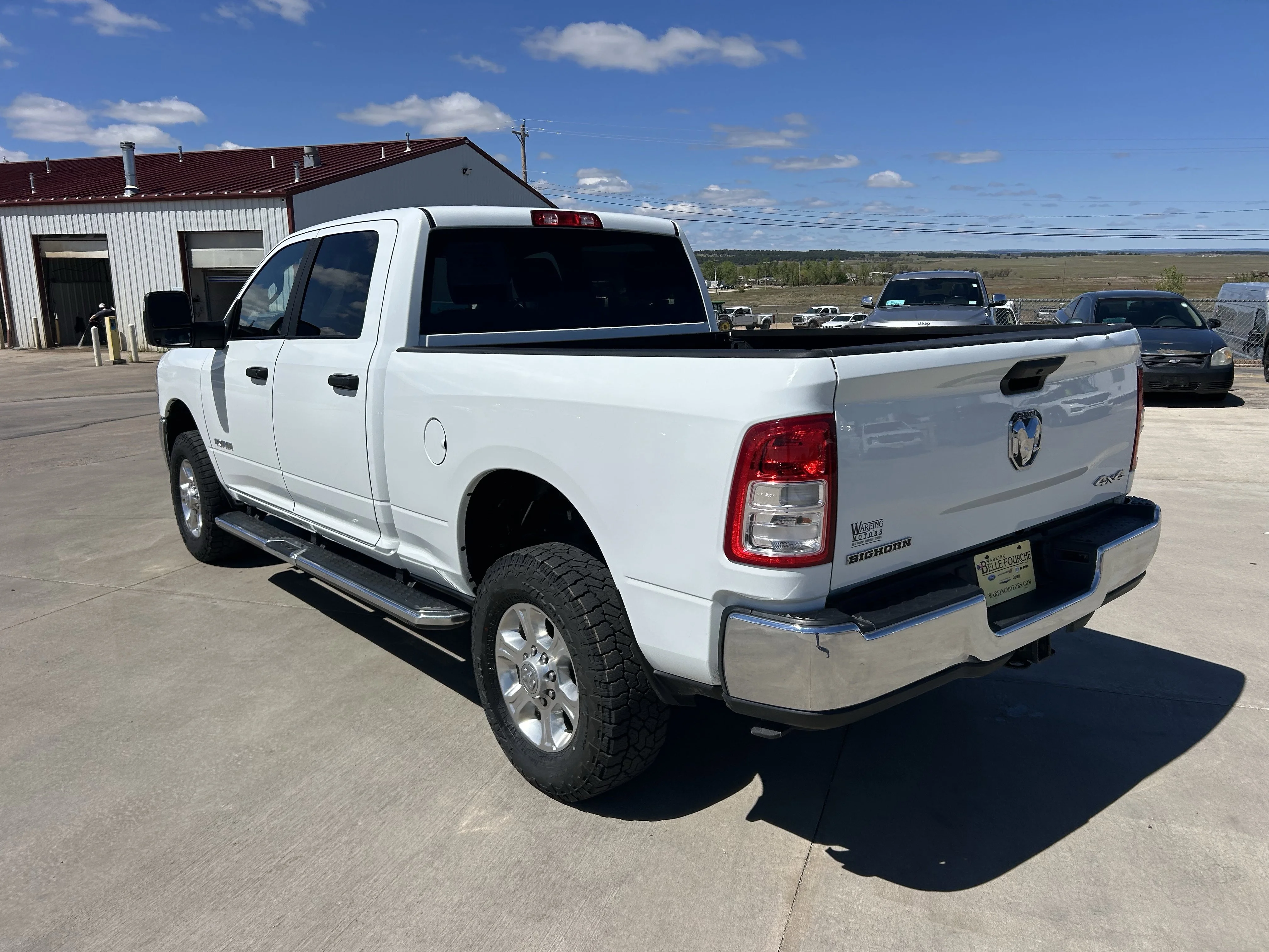 Used 2024 Bright White Clearcoat Ram Big Horn image 6