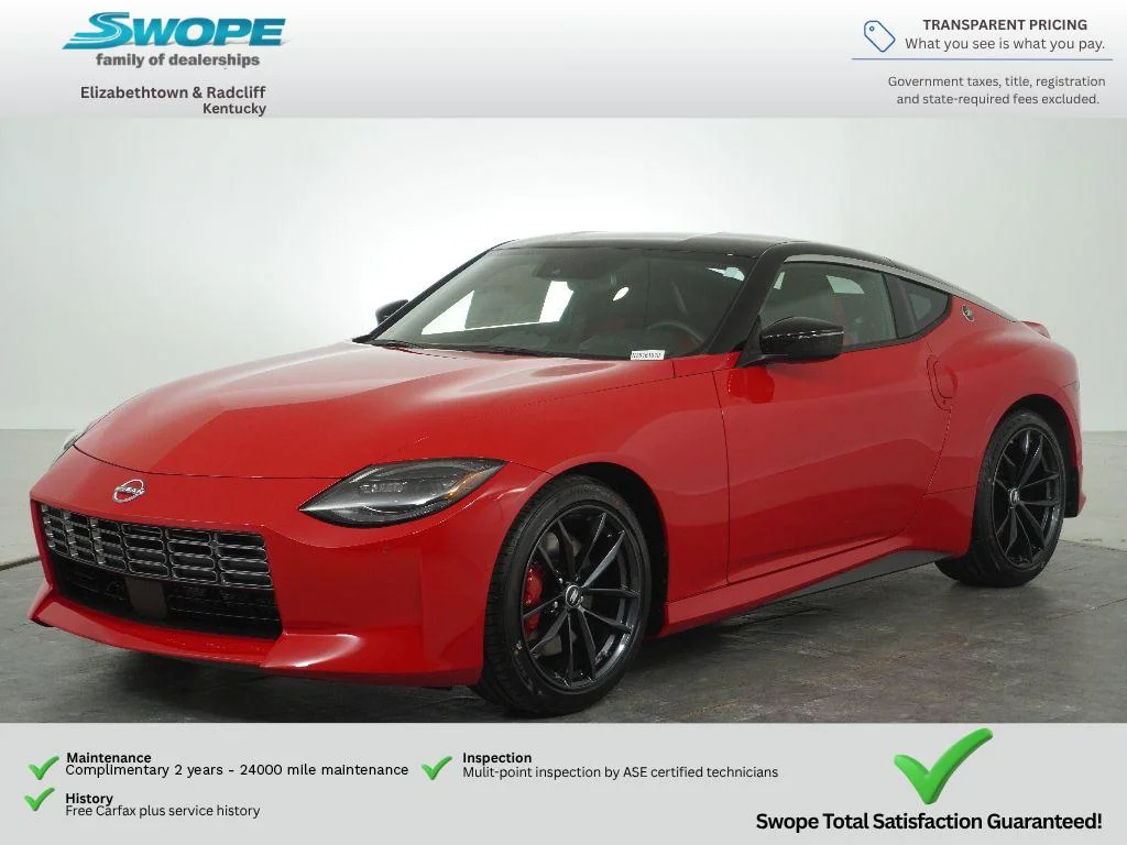 New 2026 Solid Red/Super Black Nissan Performance image 8