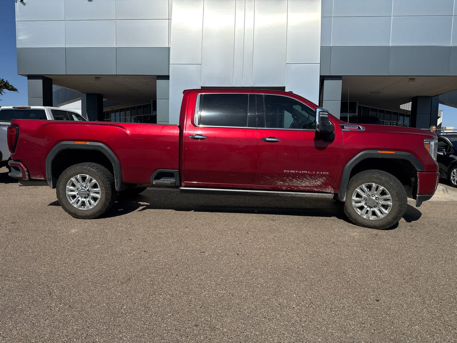 Used 2021 Cayenne Red Tintcoat GMC Denali image 8