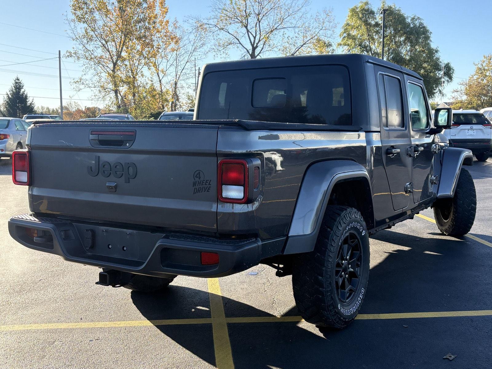 Used 2021 Granite Crystal Metallic Clearcoat Jeep Willys image 14
