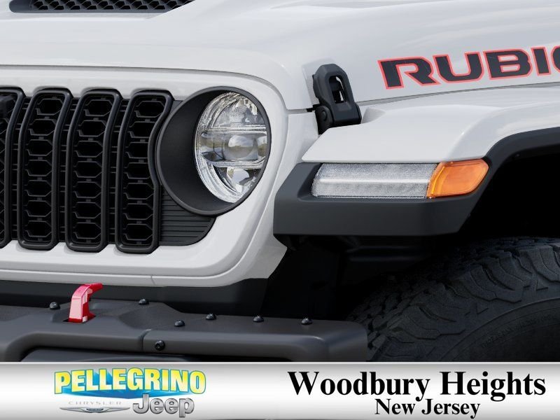 New 2026 Bright White Clear-Coat Exterior Paint Jeep Rubicon X image 10